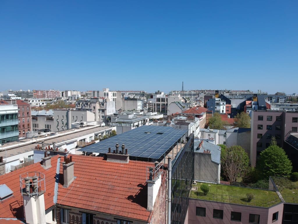 Siège d'Enerlis- Centrale photovoltaïque